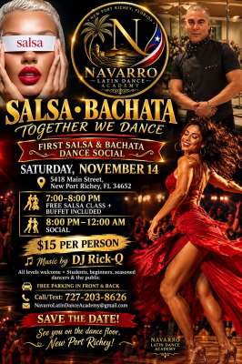 Navarro Dance Academy at Navarro Latin Dance Academy located in New Port Richey, FL.