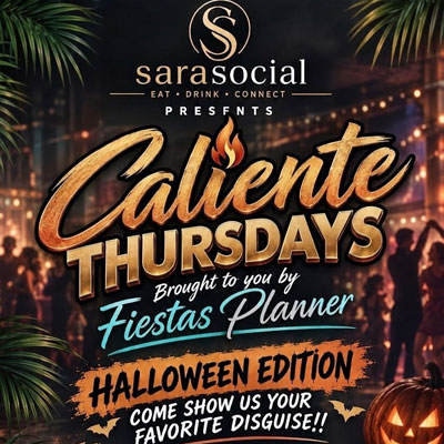 Caliente Thursdays Halloween Edition at SaraSocial Sarasota