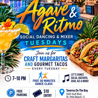 Agave & Ritmo at Taverna On The Bay St. Pete Beach