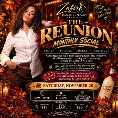Zafire Reunion at Popular dance location hosted at 2157 First Ave in New York City.